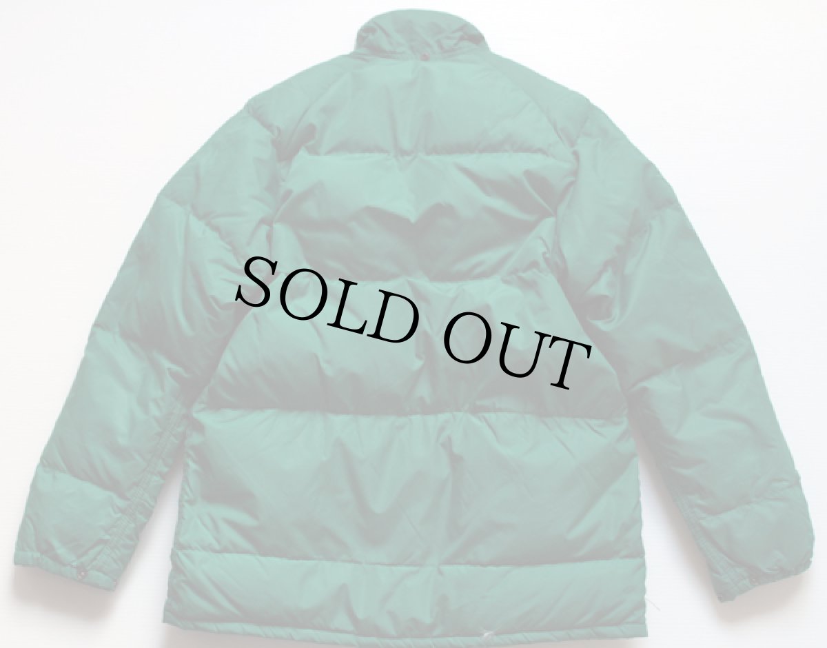 画像2: 70s class-5 ダウンジャケット 緑 S (2)