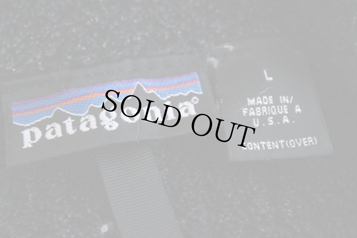 画像3: 00s USA製 patagoniaパタゴニア R4 フリースジャケット 青 L★刺繍ロゴ (3)