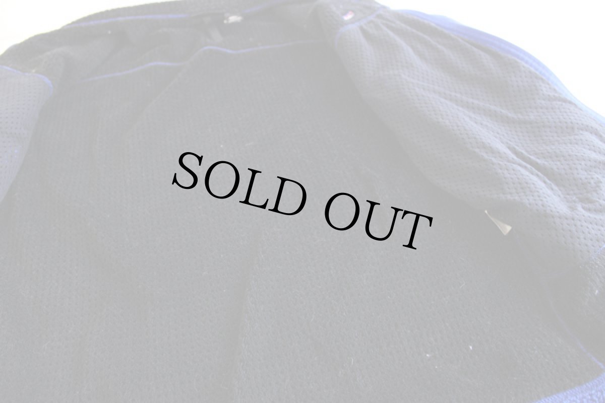 画像4: 00s USA製 patagoniaパタゴニア R4 フリースジャケット 青 L★刺繍ロゴ (4)