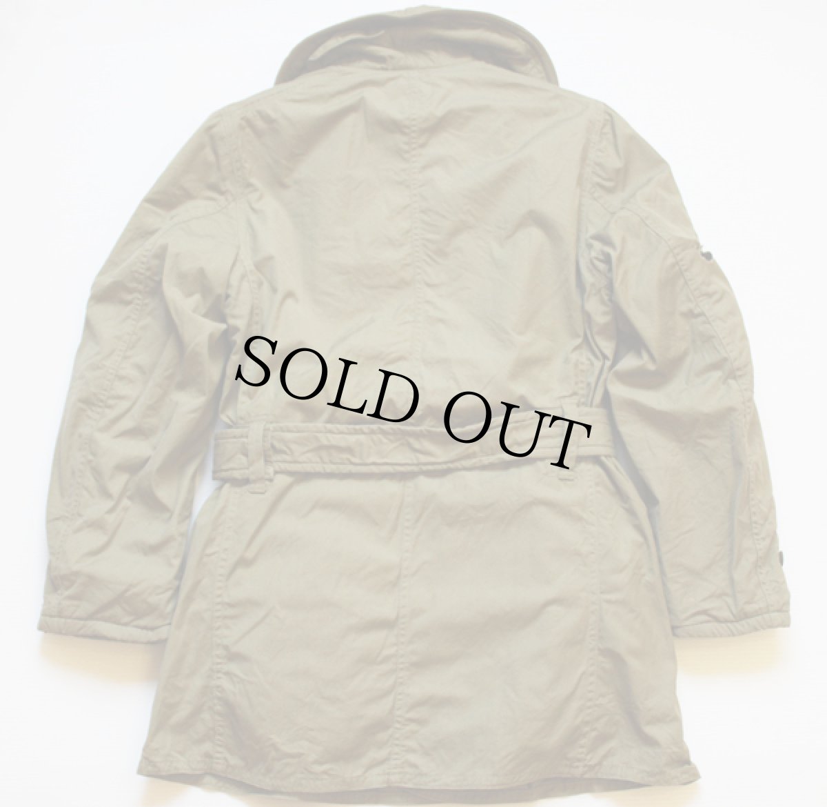 画像2: 40s 米軍 U.S.ARMY ショールカラー マッキーノコート オリーブドラブ 38 (2)