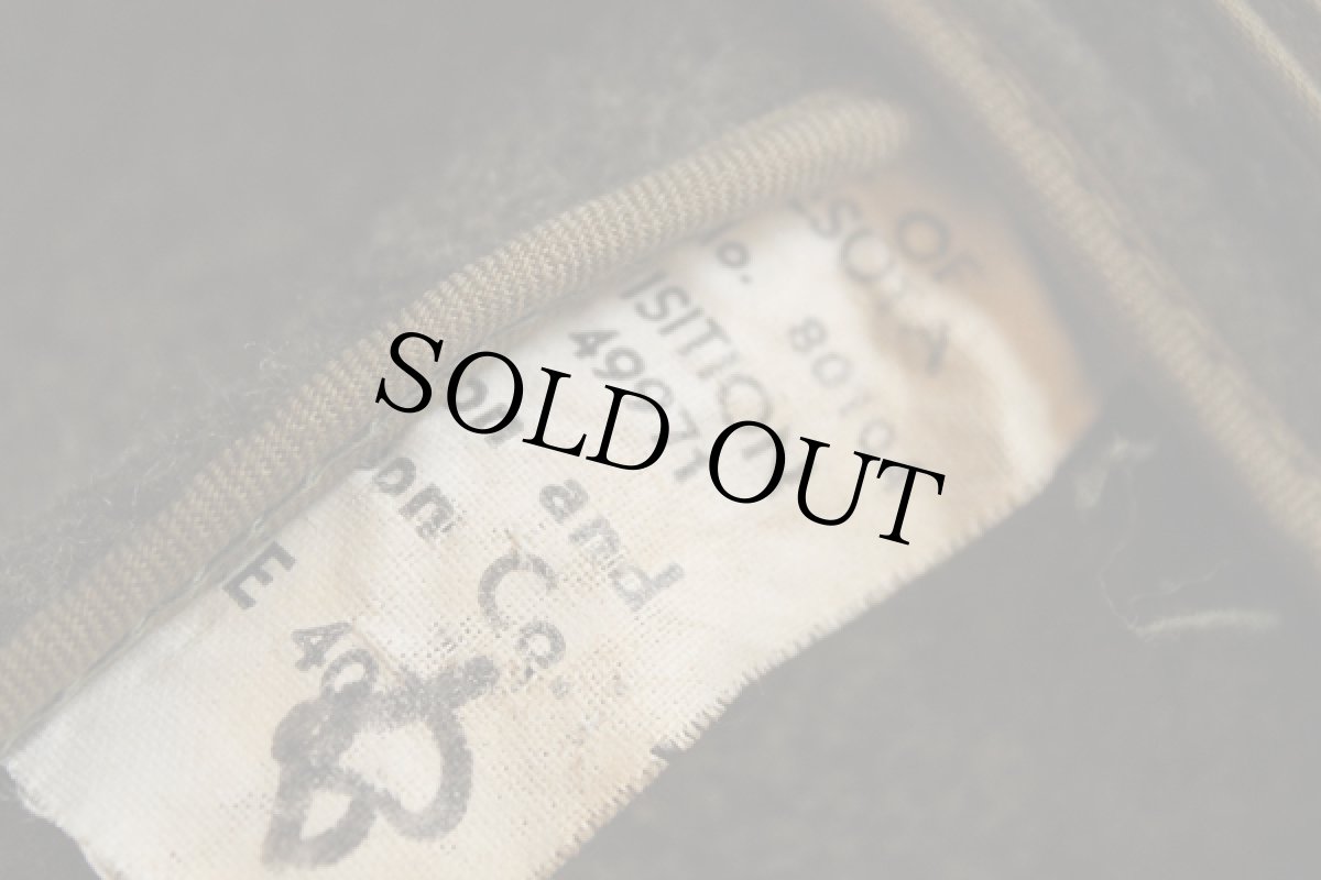 画像4: 40s ショールカラー ウールコート 40★マッキーノ (4)