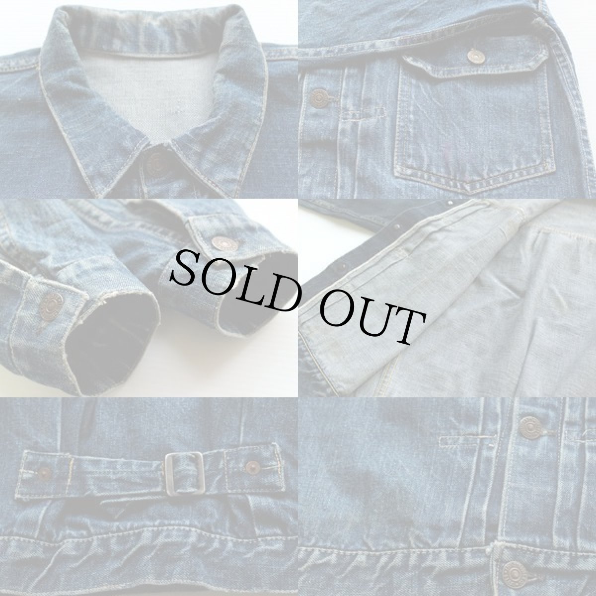 画像3: 40s LEVI'S リーバイス 506XX デニムジャケット★1st (3)