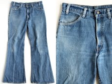 画像1: 80s USA製 Levi'sリーバイス 646 デニムパンツ w34 L29★ベルボトム (1)