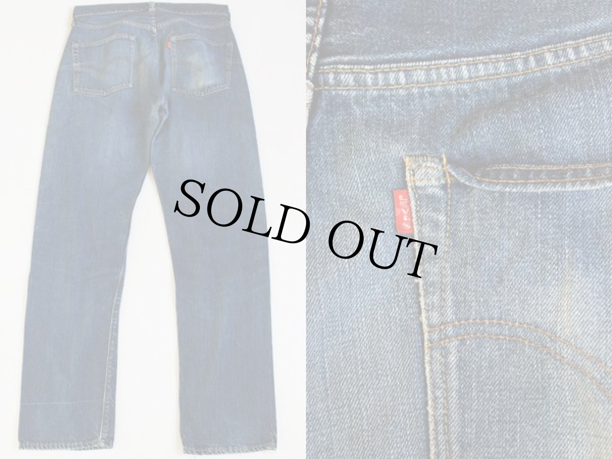 画像2: 60s LEVI'Sリーバイス 501 BIGE デニムパンツ w34 (2)