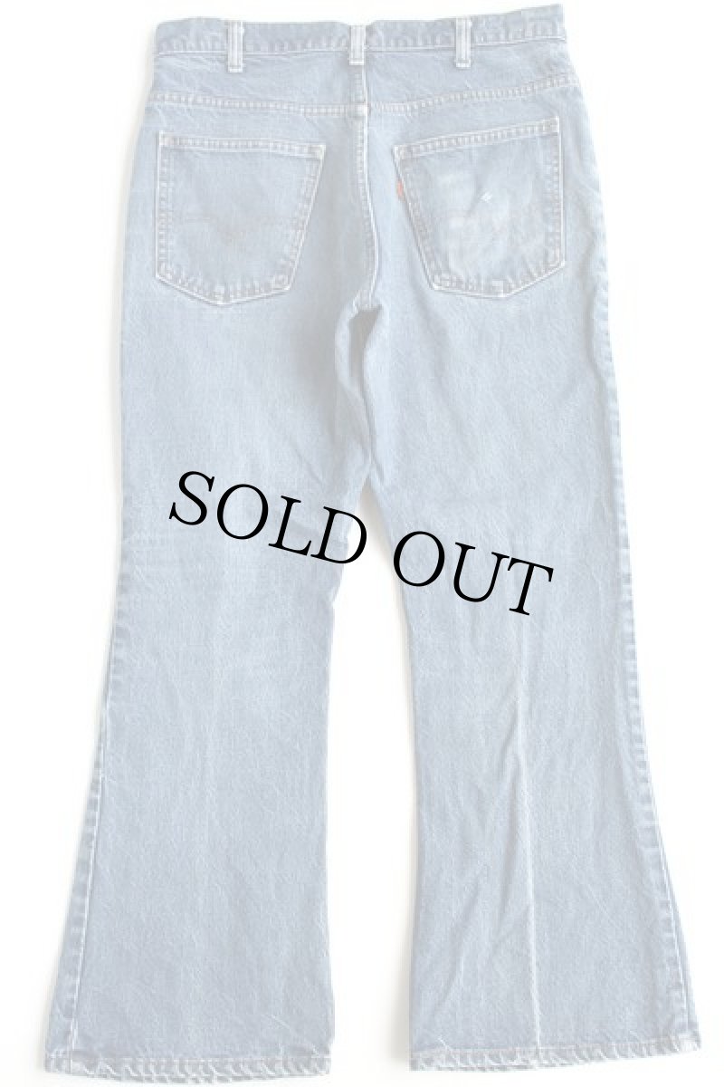 画像3: 80s USA製 Levi'sリーバイス 646 デニムパンツ w34 L29★ベルボトム (3)