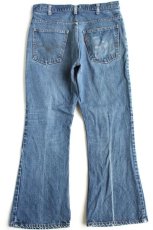 画像3: 80s USA製 Levi'sリーバイス 646 デニムパンツ w34 L29★ベルボトム (3)