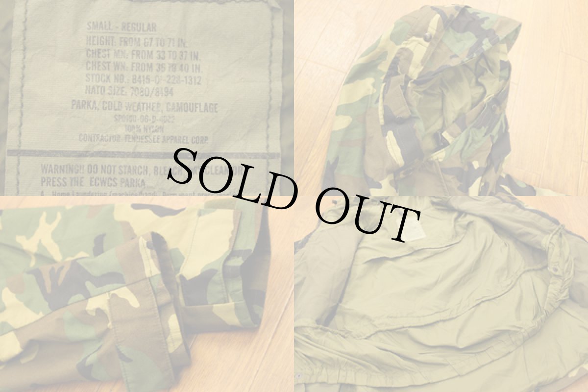 画像3: 90s 米軍 U.S.ARMY ECWCS GEN1 ウッドランドカモ  GORE-TEXゴアテックスパーカー S-R (3)