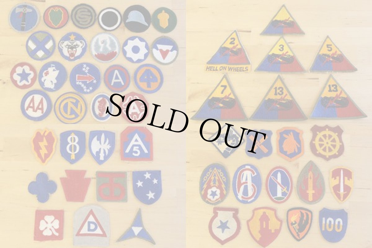 画像2: ビンテージ 米軍 ミリタリーパッチ 51枚+ポスターセット★ワッペン (2)