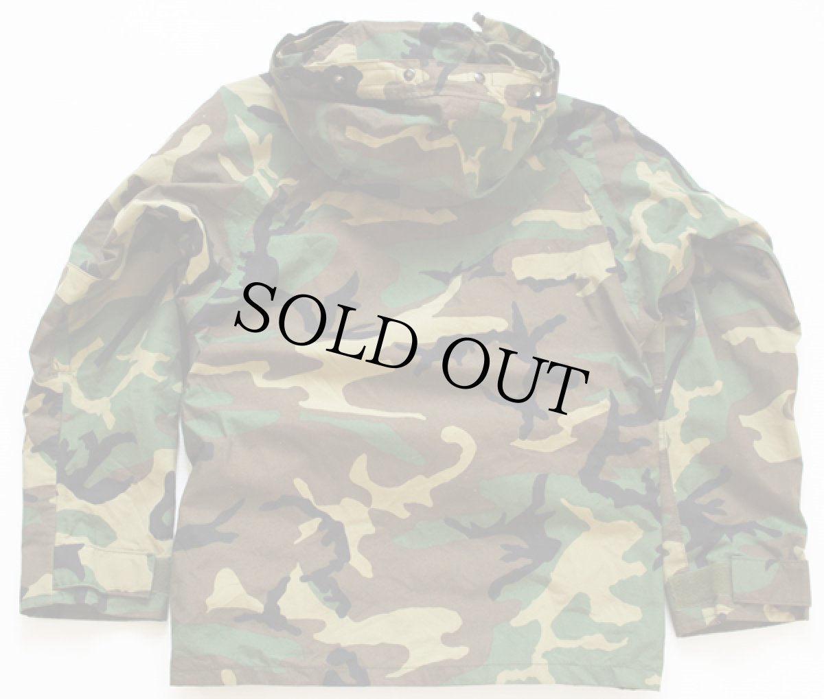 画像2: 90s 米軍 U.S.ARMY ECWCS GEN1 ウッドランドカモ  GORE-TEXゴアテックスパーカー S-R (2)