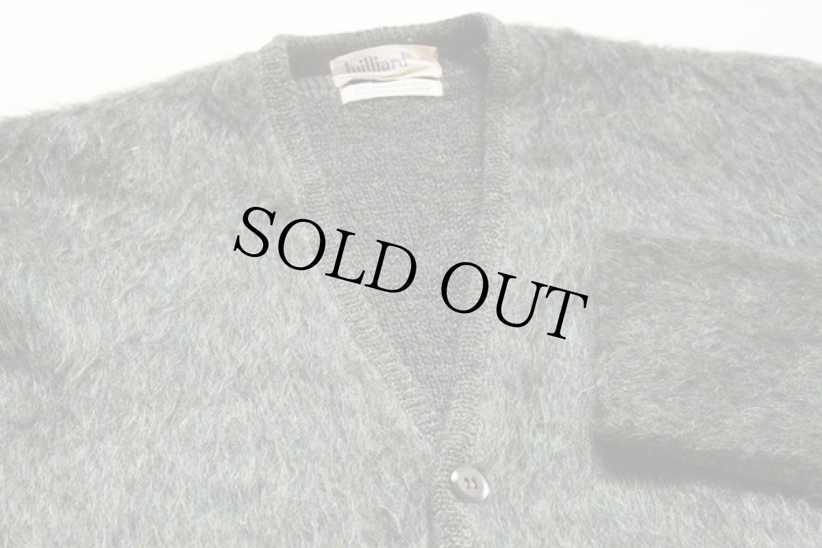 画像2: 60's Juilliard モヘヤカーディガンL (2)