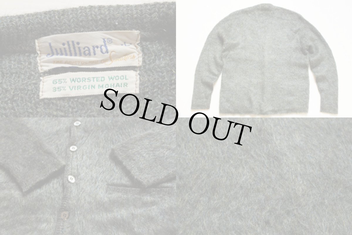 画像3: 60's Juilliard モヘヤカーディガンL (3)