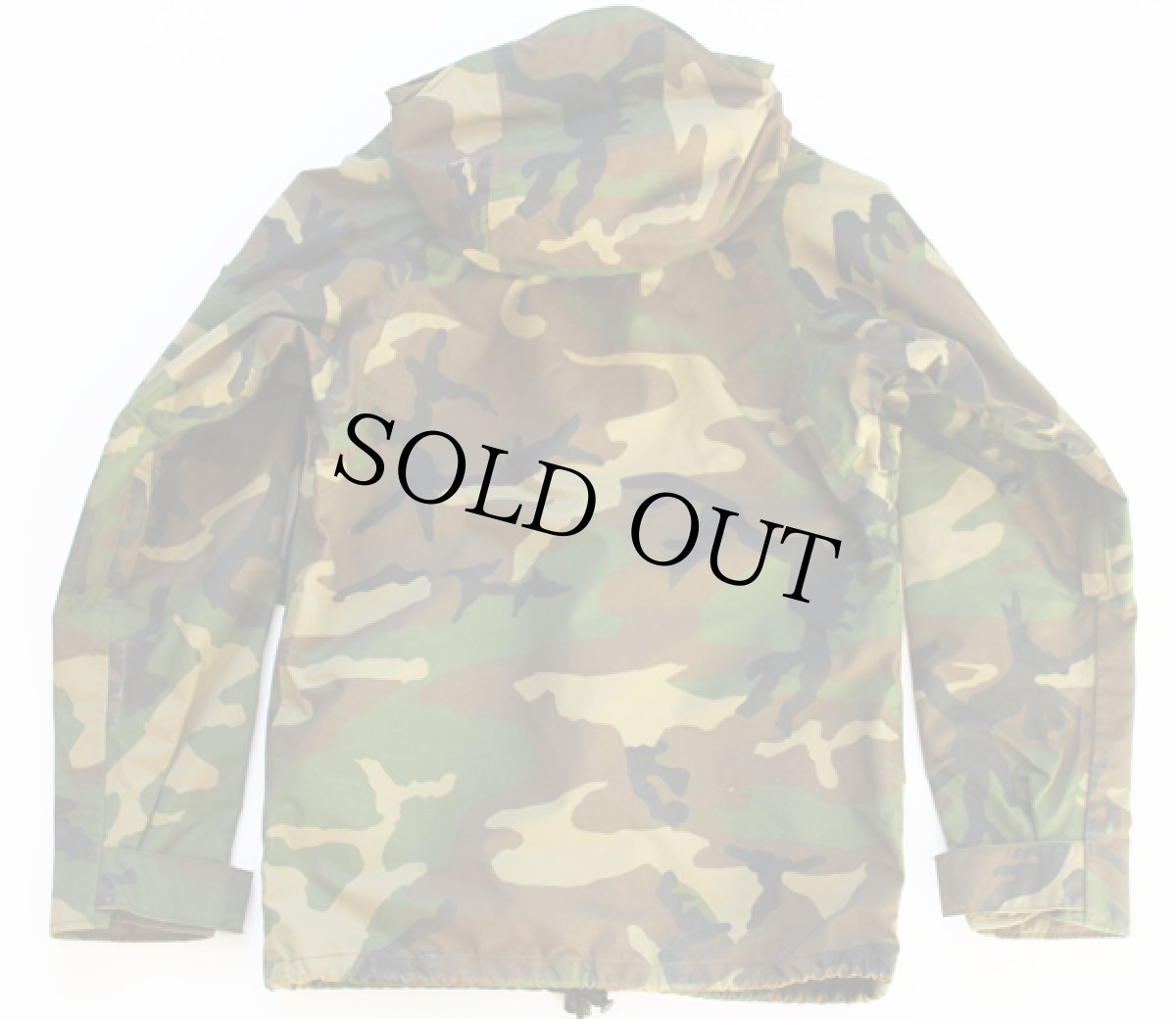 画像2: 80s 米軍 U.S.ARMY ECWCS GEN1 ウッドランドカモ GORE-TEXゴアテックスパーカー 初期型 XS-S (2)