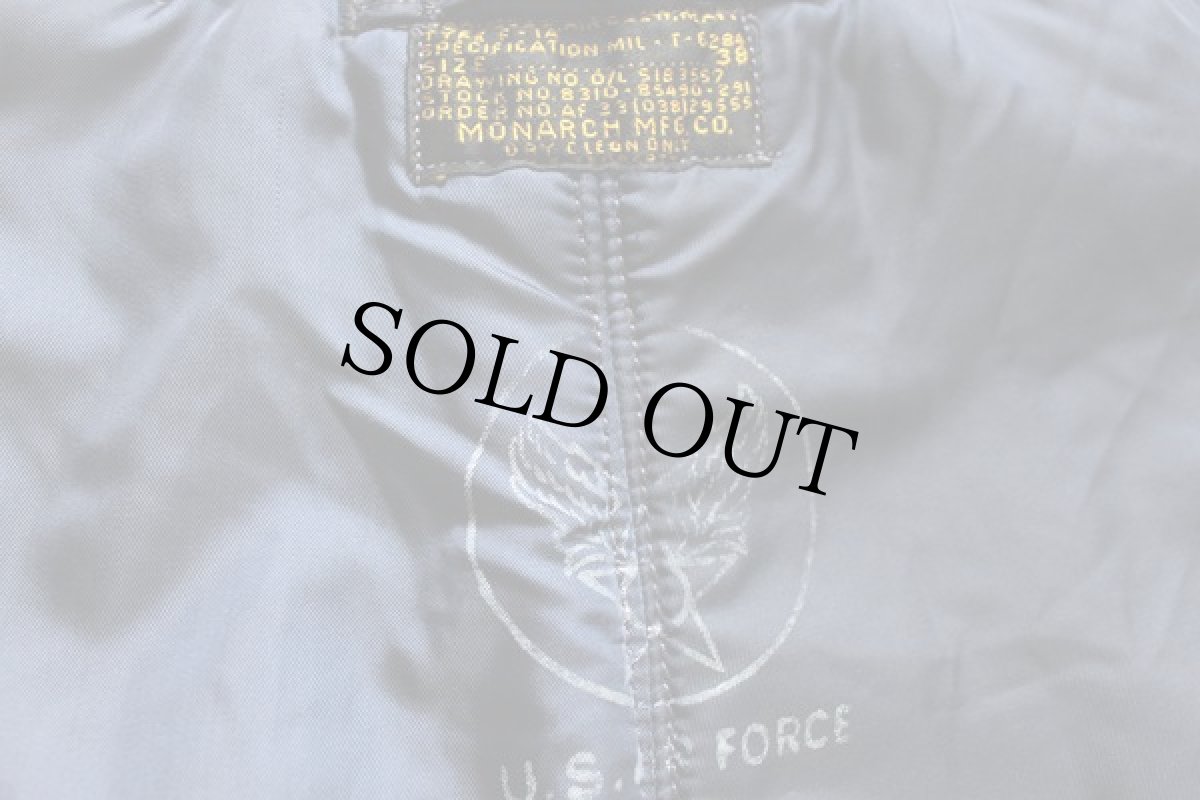 画像4: 50s 米軍 USAF F-1A フライトパンツ 38 (4)