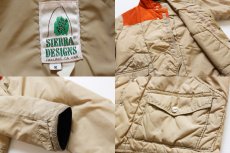 画像3: 70s SIERRA DESIGNSシエラデザイン ツートン ヨーク切り替え 中綿入り ナイロンジャケット S (3)