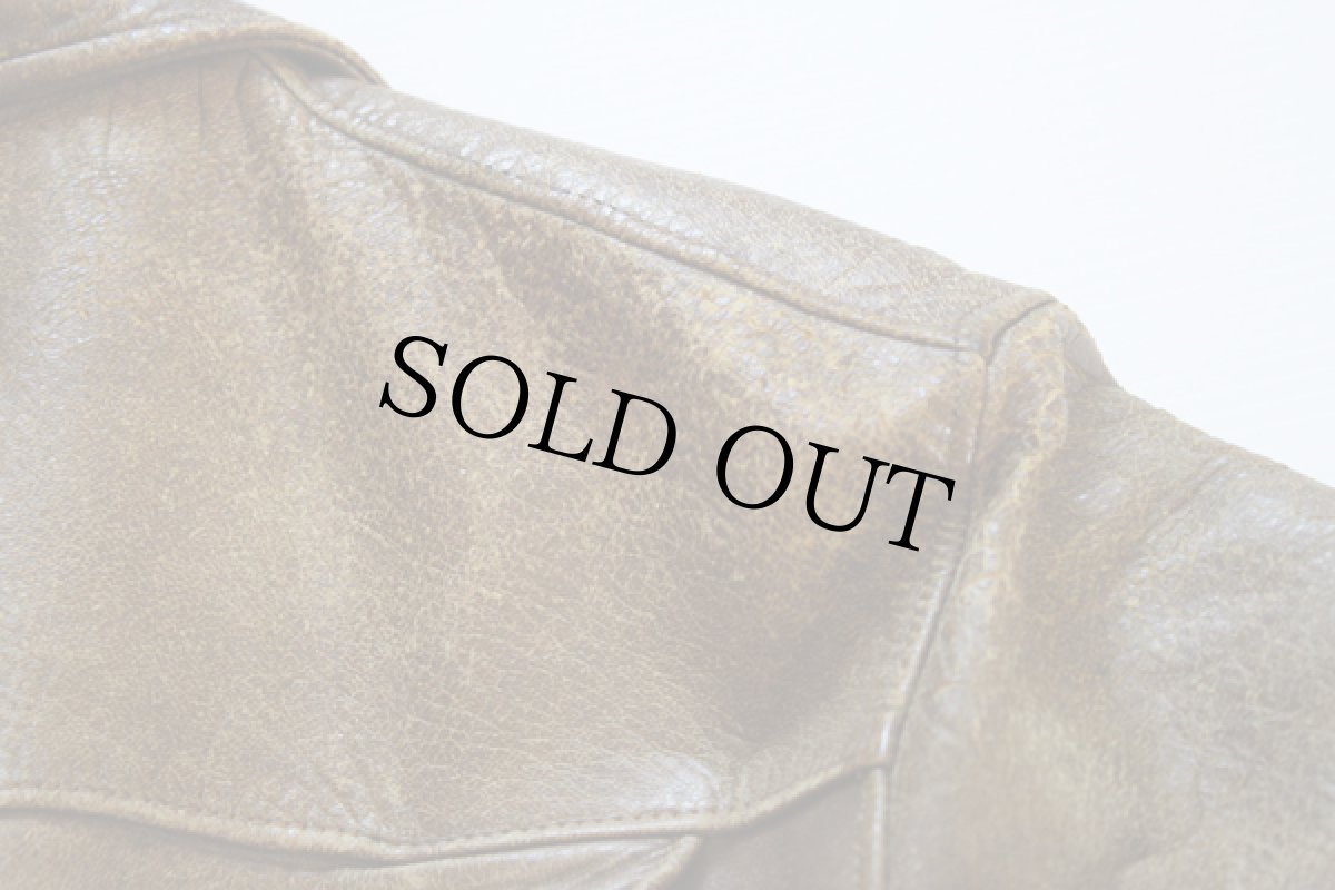 画像5: 50's UNKNOWNレザースポーツジャケット (5)