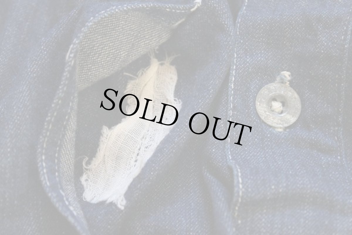 画像5: 30s U.S.ARMY プルオーバー デニムジャケット (5)