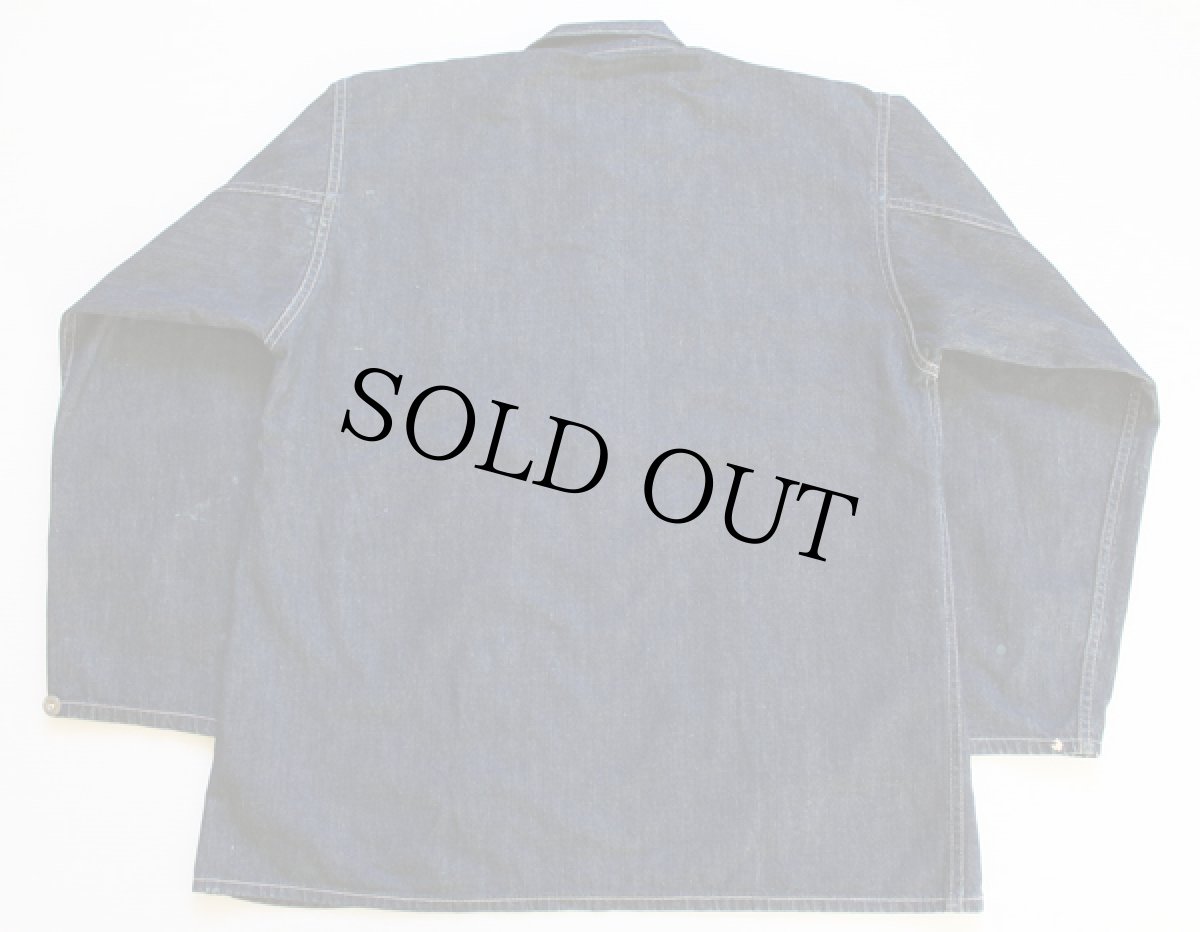 画像2: 30s U.S.ARMY プルオーバー デニムジャケット (2)