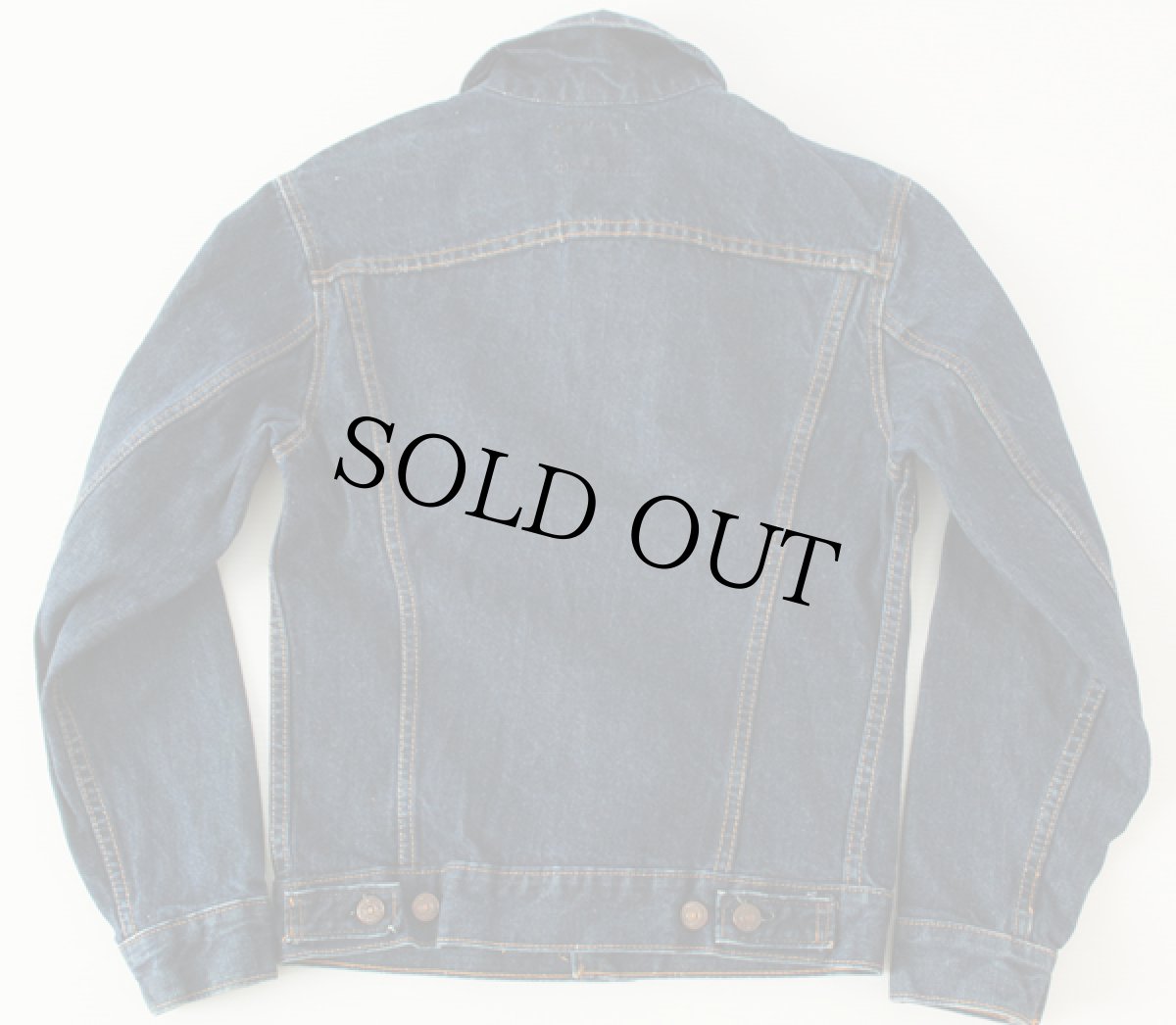 画像2: 60s USA製 LEVI'Sリーバイス 70505 BIGE デニムジャケット 34 (2)