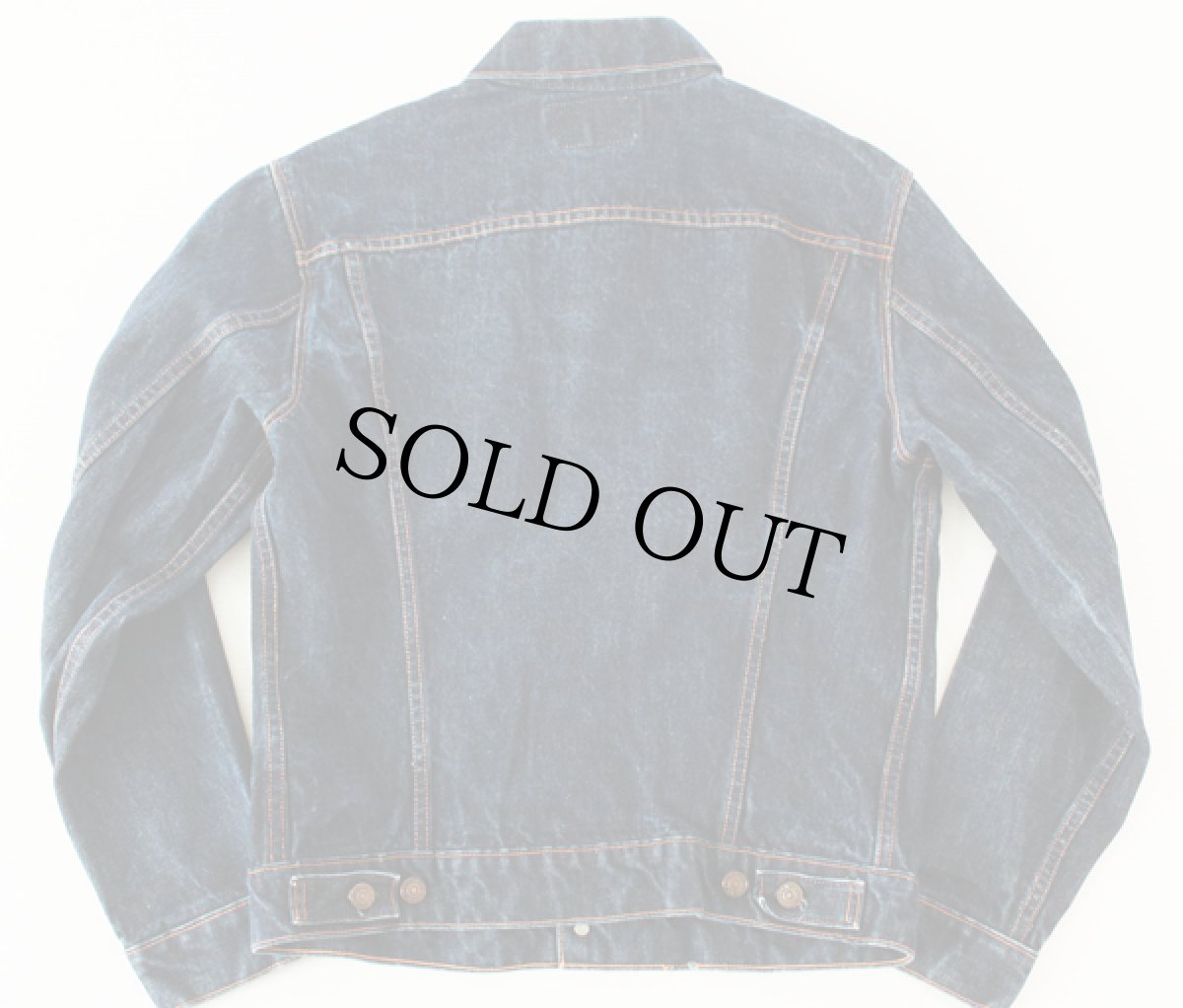 画像2: 60s LEVI'Sリーバイス 70505 BIGE デニムジャケット 38 (2)