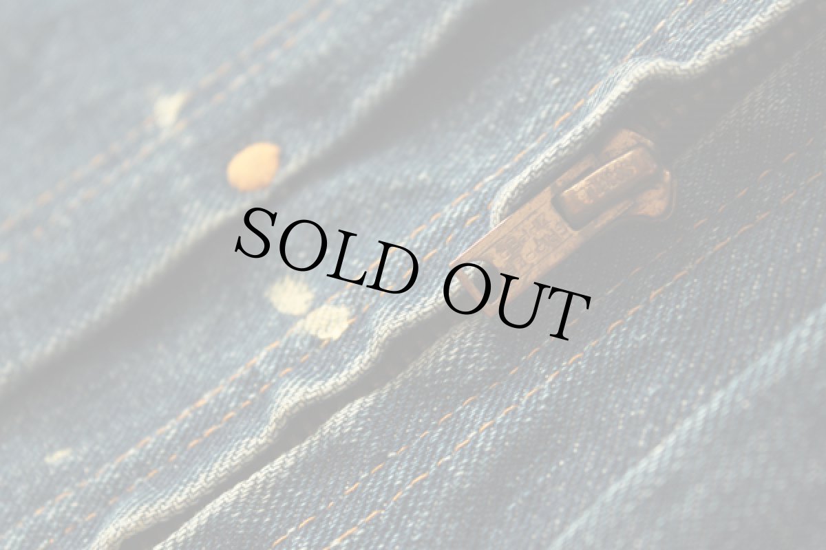 画像5: 60s BLUE BELL Wranglerラングラー 24MJZ デニムジャケット 36★縦ベル (5)