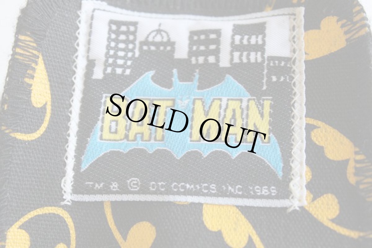 画像3: デッドストック★80s USA製 CONVERSEコンバース BATMANバットマン 総柄 箱付き 10 (3)