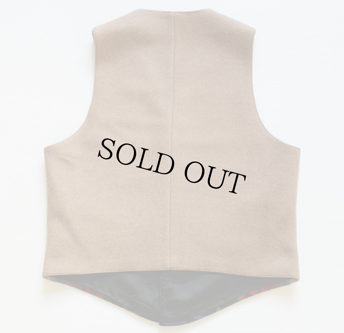 画像2: 80s USA製 PENDLETONペンドルトン ネイティブ柄 ウール ラグベスト 40 (2)