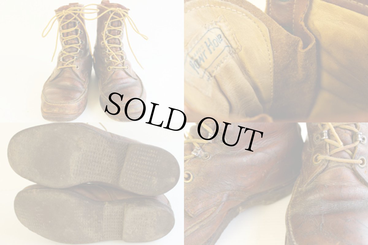 画像3: 60s MONTGOMERY WARD Powr Houseパワーハウス ワークブーツ (3)