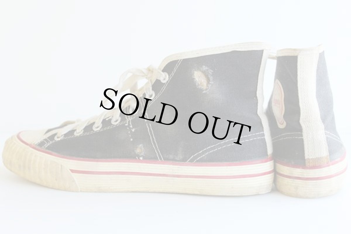 画像2: 60s USA製 SEARS Jeepers キャンバス スニーカー ハイカット (2)