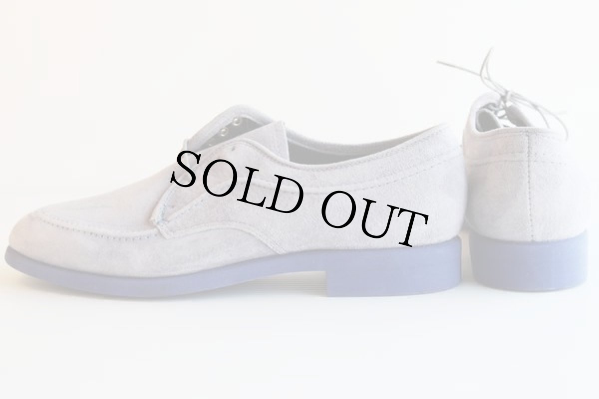 画像2: デッドストック★USA製 HUSH PUPPIESハッシュパピー スエードレザーシューズ 薄紫★革靴 (2)