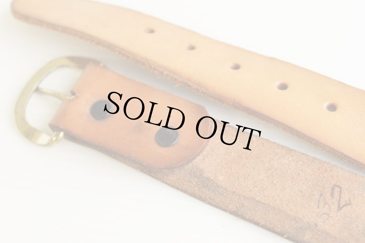 画像2: Fordフォード ロゴ 型押し レザーベルト (2)