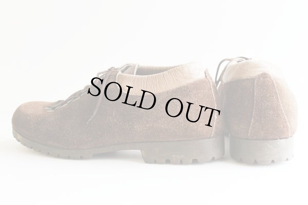 画像2: イタリア製 DUNHAM'S TYROLEANS スエード マウンテンブーツ ローカット 9.5 (2)