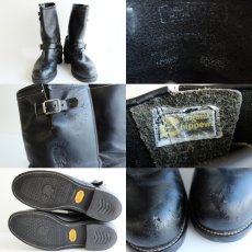 画像3: 90s USA製 CHIPPEWAチペワ エンジニアブーツ 黒 10.5 EE (3)