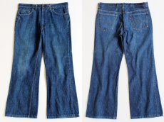 画像1: 70s USA製 Levi'sリーバイス 517 シングル 66前期 デニムパンツ★ブーツカット (1)