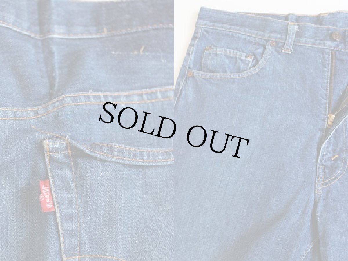 画像2: 70s USA製 Levi'sリーバイス 517 シングル 66前期 デニムパンツ★ブーツカット (2)