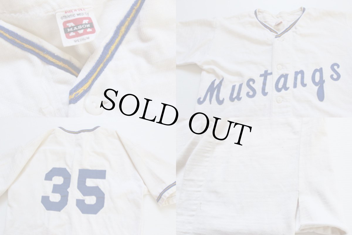 画像3: 60s MASON ベースボールシャツ ボーイズM (3)