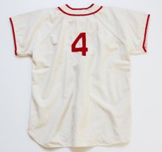 画像2: 50s USA製 Wilsonウィルソン ウール ベースボールシャツ 42 (2)