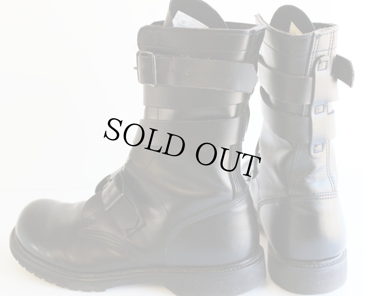 画像2: USA製 米軍 U.S.ARMY HH BRAND タンカース ブーツ 黒 10D (2)