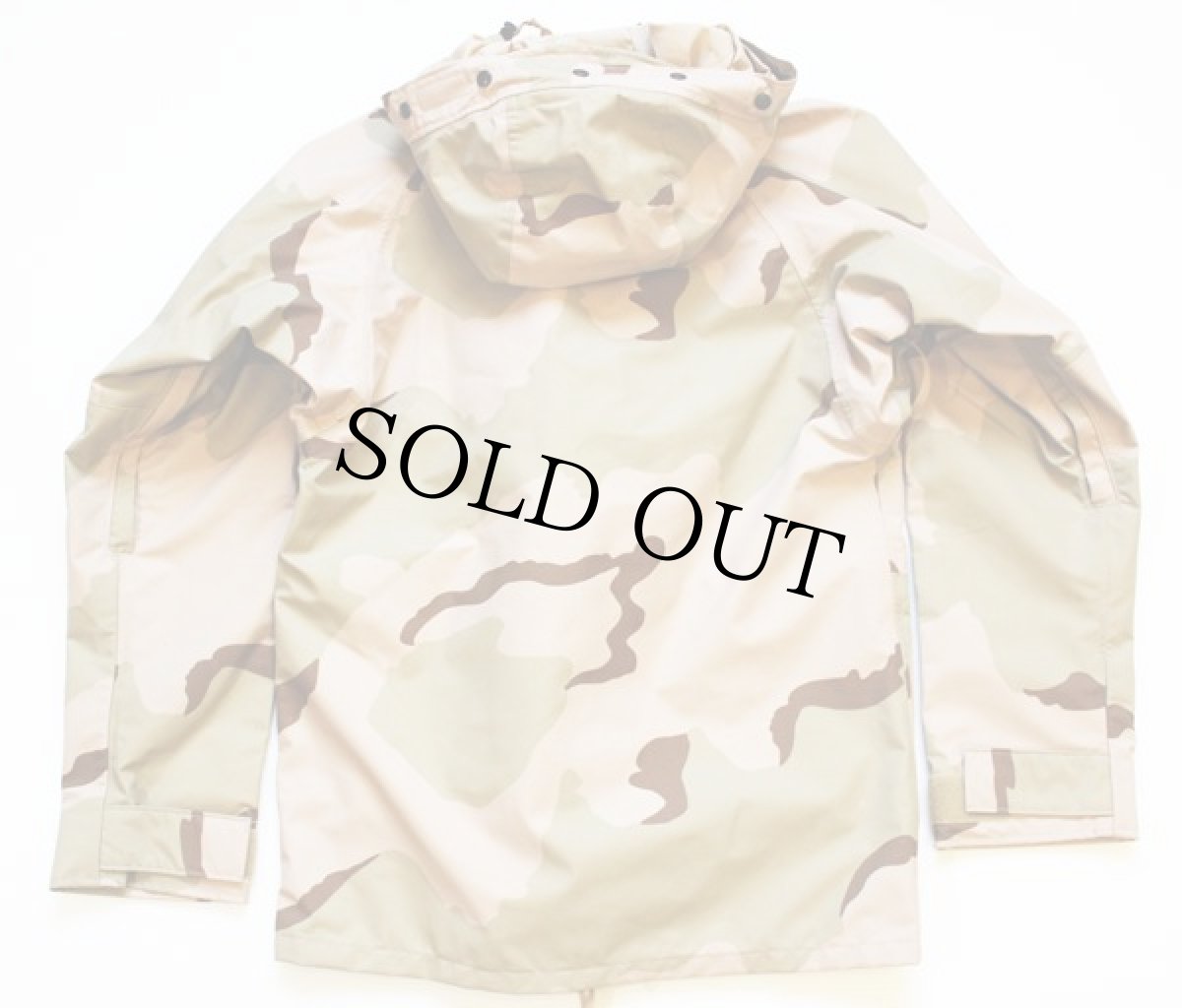 画像2: 00s 米軍 U.S.ARMY ECWCS GEN1 デザートカモ GORE-TEXゴアテックスパーカー S-R (2)