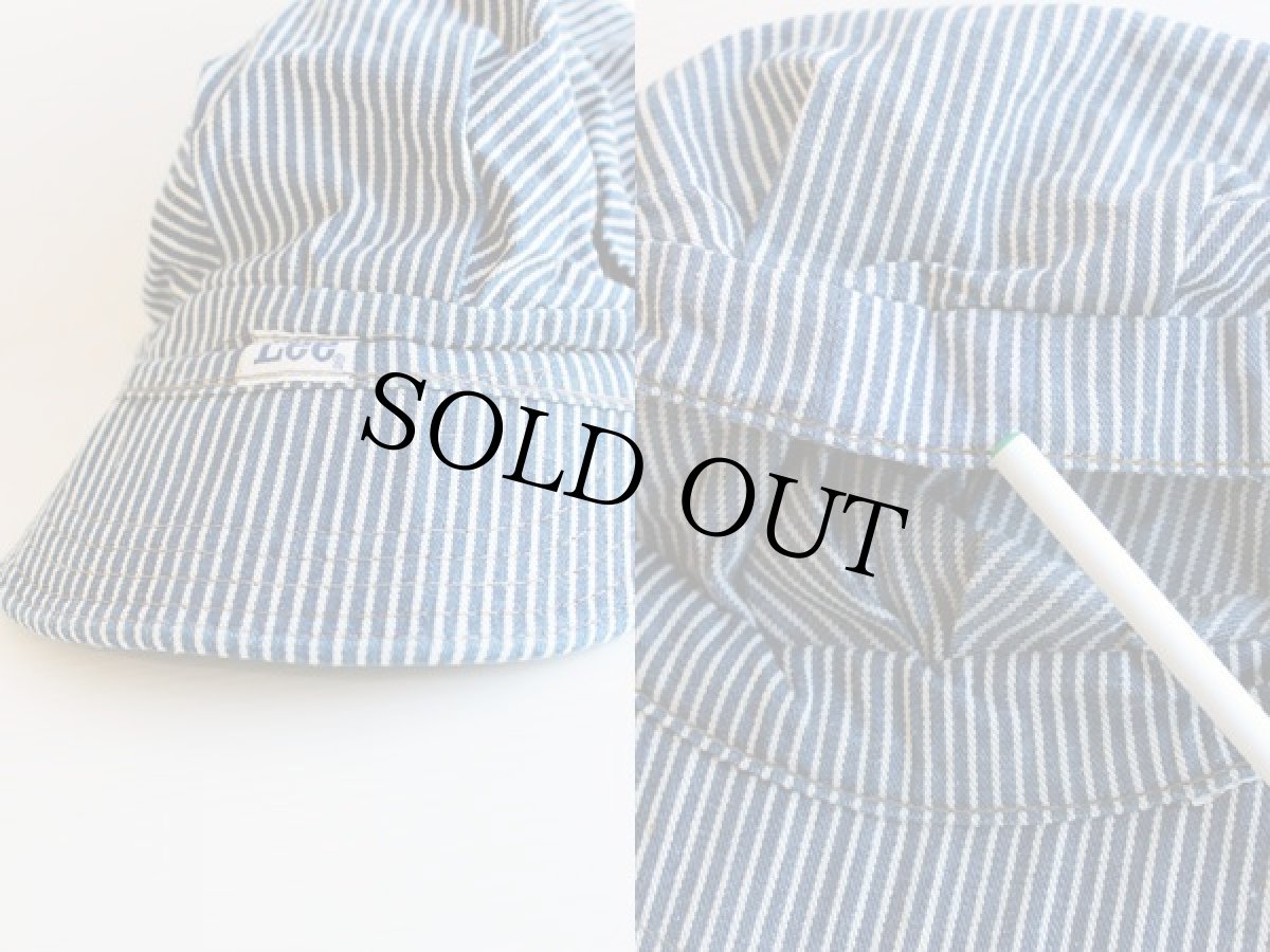 画像3: 70s Leeリー ヒッコリーワークキャップ 59cm (3)