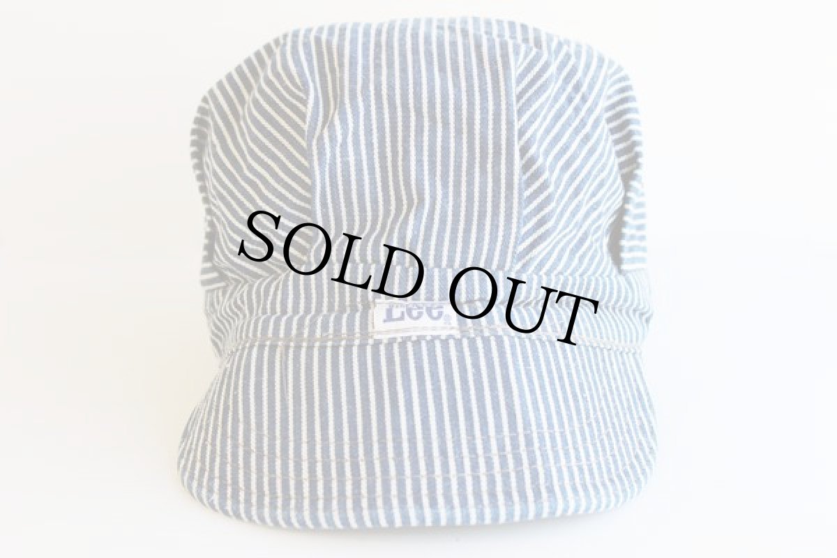 画像2: 70s Leeリー ヒッコリーワークキャップ 59cm (2)