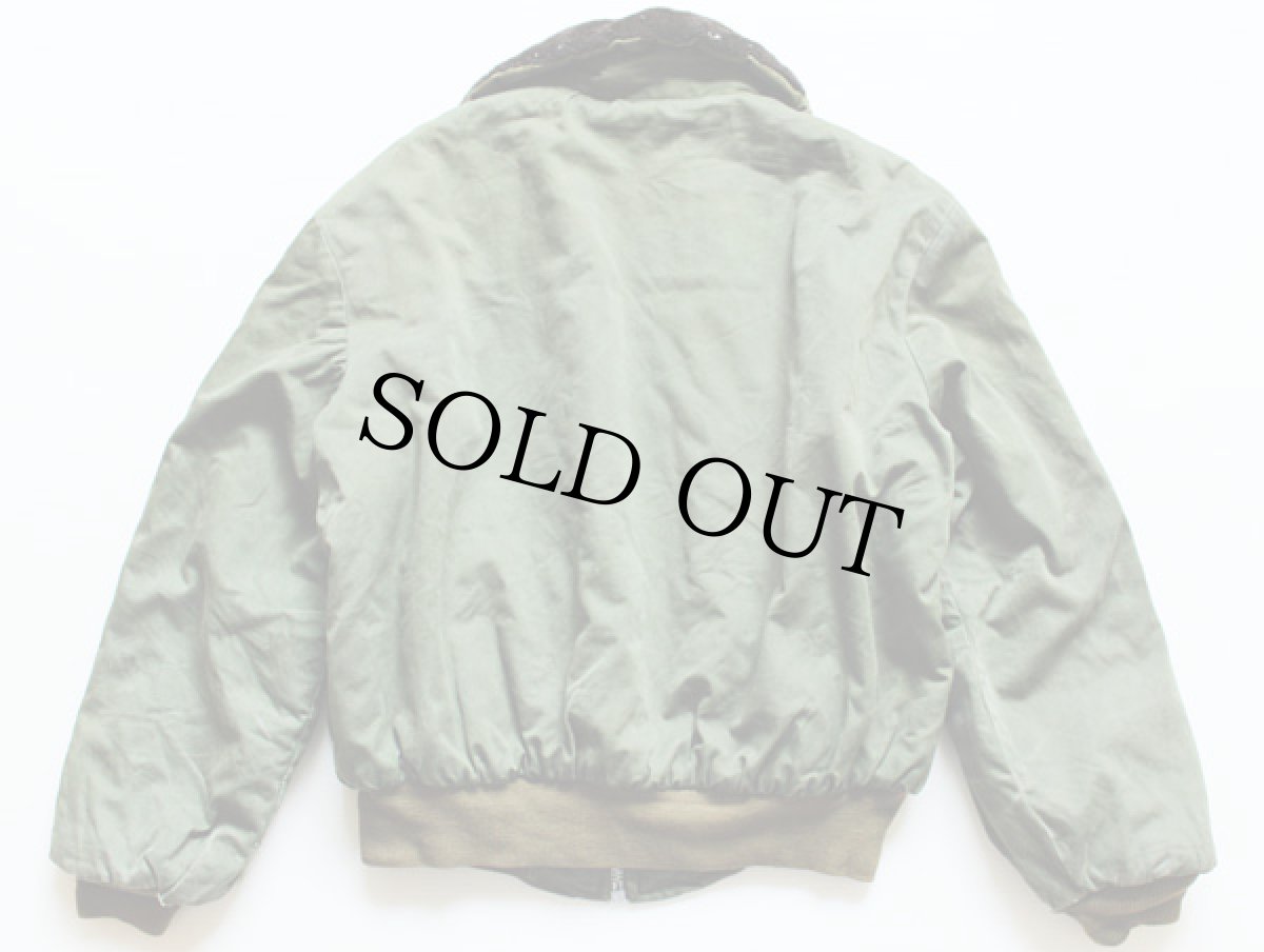 画像2: 60s B-15タイプ フライトジャケット (2)