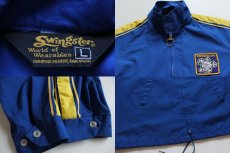 画像3: 70s Swingster MICHELIN ミシュランマン ビバンダム パッチ付き レーシングジャケット L (3)