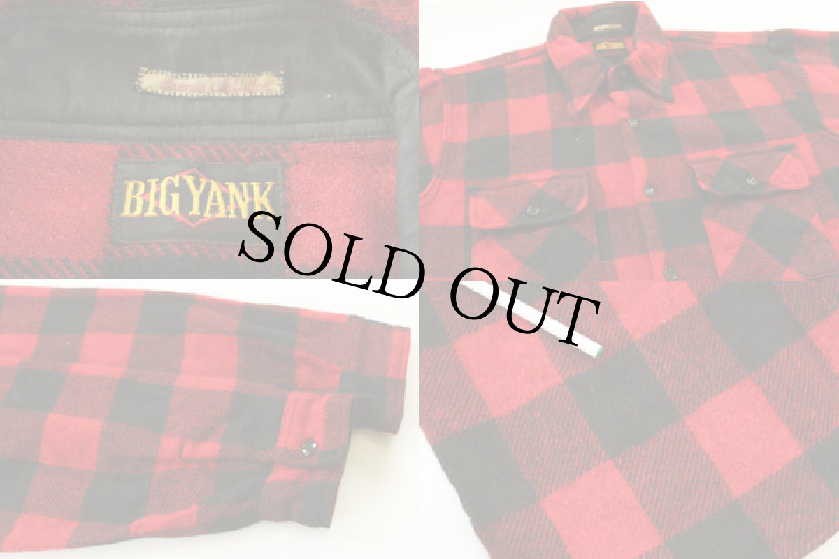 画像3: 50s BIG YANKビッグヤンク バッファローチェック ウールシャツ (3)