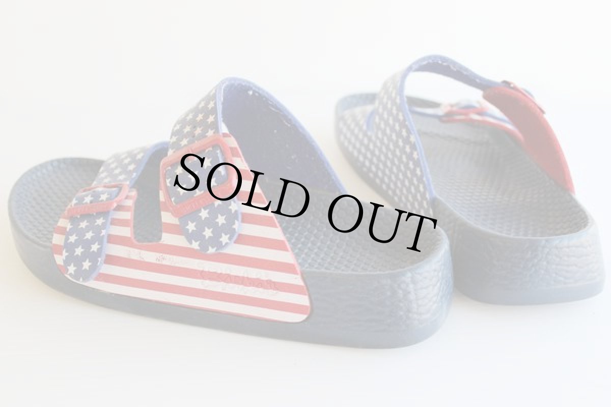 画像2: ドイツ製 BIRKENSTOCKビルケンシュトック ビルキー 星条旗柄 39/25cm (2)