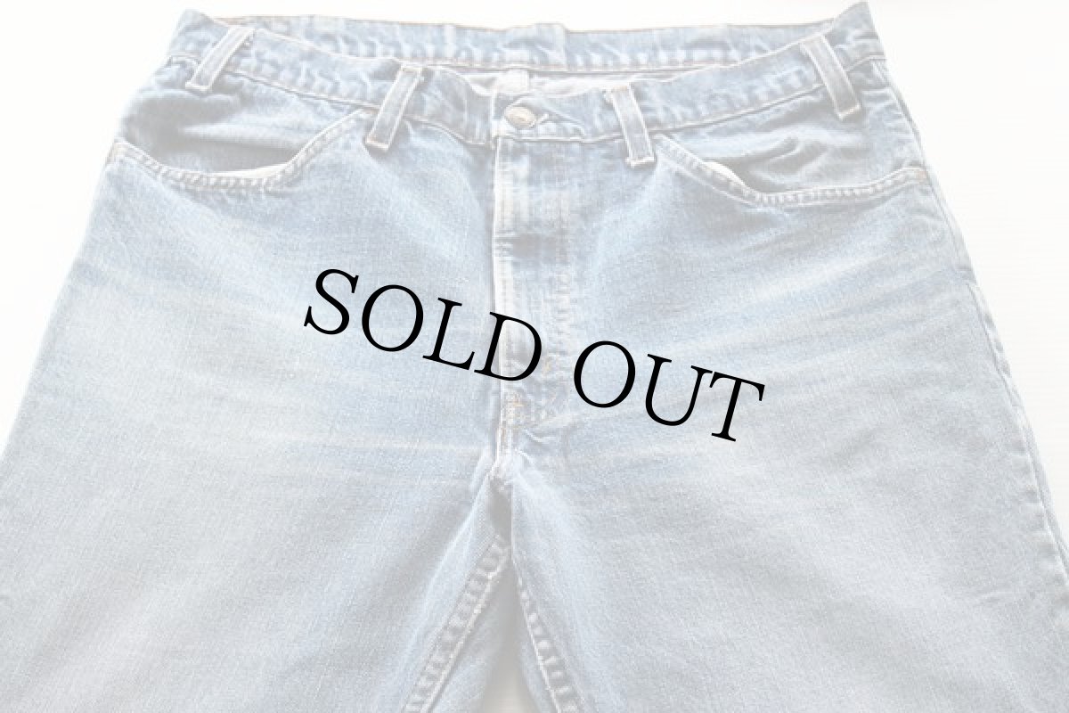 画像2: 80s USA製 Levi'sリーバイス 519 デニムパンツ w34 L32 (2)