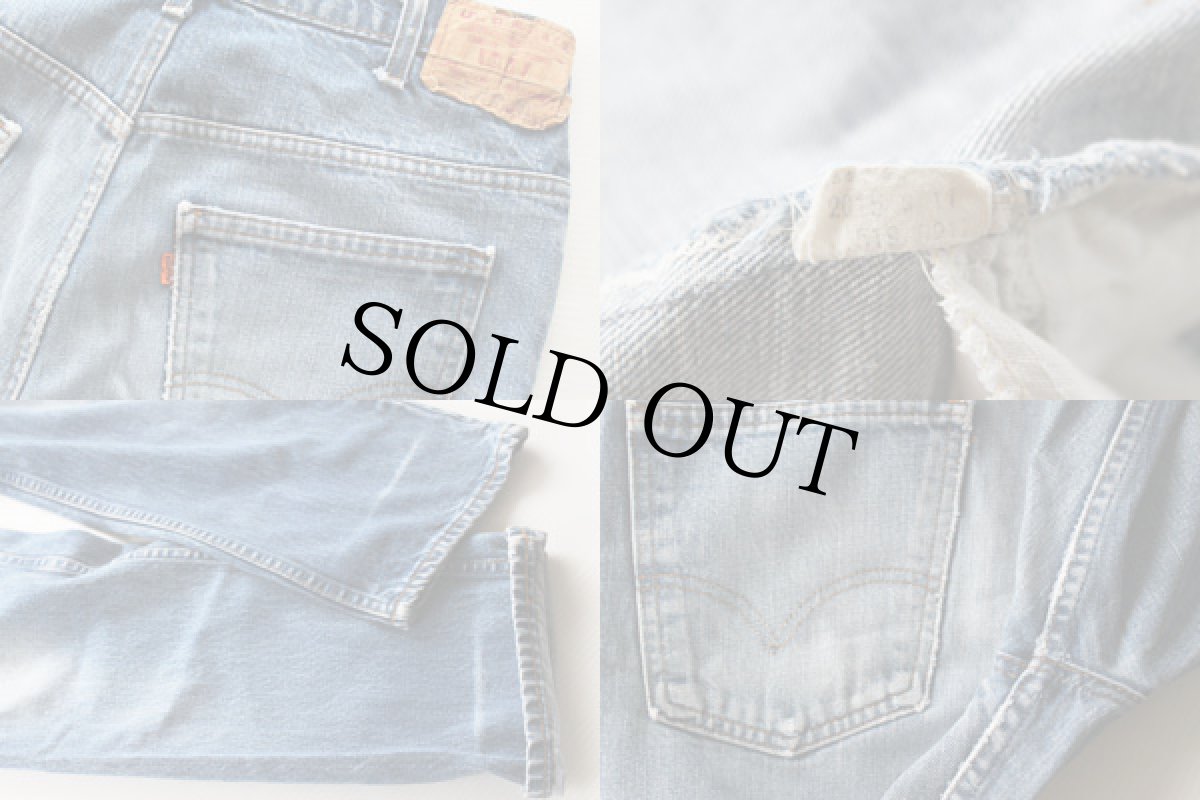 画像3: 80s USA製 Levi'sリーバイス 519 デニムパンツ w34 L32 (3)