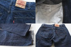 画像3: 80s USA製 Levi'sリーバイス 501 黒カン デニムパンツ w34 L36 (3)