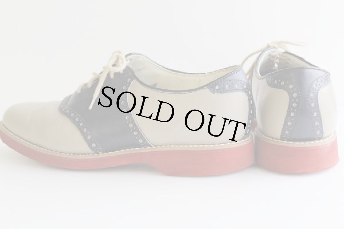 画像2: USA製 Dexter サドルシューズ 9.5 2W★レザーシューズ 革靴 (2)