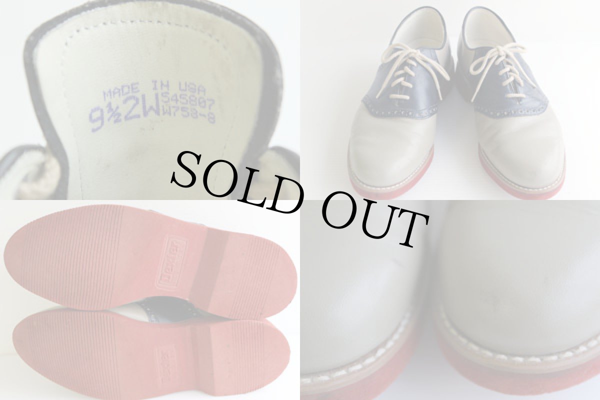 画像3: USA製 Dexter サドルシューズ 9.5 2W★レザーシューズ 革靴 (3)