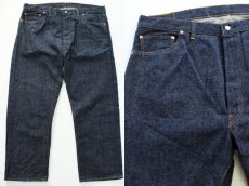 画像1: 70s USA製 Levi'sリーバイス 501 シングル 66前期 デニムパンツ W44 L30★特大 (1)